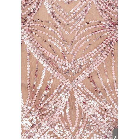 Bronx And Banco Giselle Maxi Dress in Blush - Picture 4 of 8